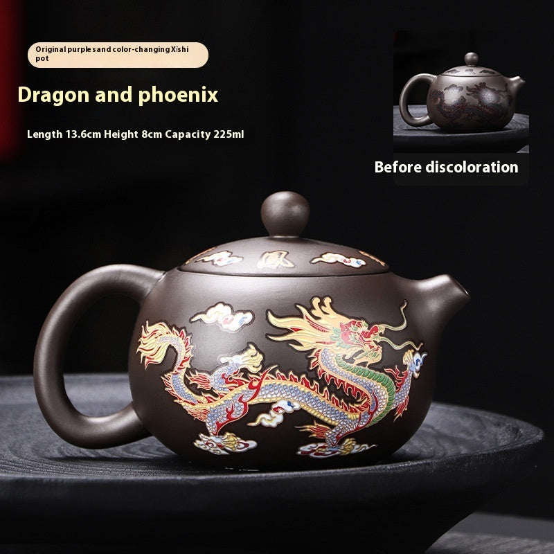 chinese style kung fu color changing teapot, view 5 - MRSLM