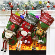 Big 3D plush Christmas stocking - MRSLM