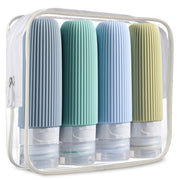 silicone travel bottles set, view 3 - MRSLM