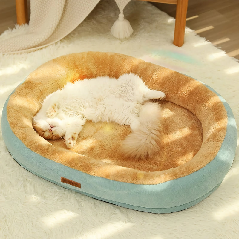 non-slip cotton pet bed, view 8 - MRSLM