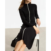 A-line sweater dress, view 3 - MRSLM