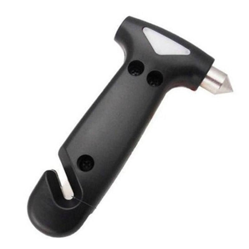 2-in-1 car safety hammer and seatbelt cutter, view 2 - MRSLM