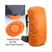 men's 60l waterproof hiking backpack, view 6 - MRSLM