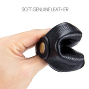 genuine leather mini wallet case, view 9 - MRSLM
