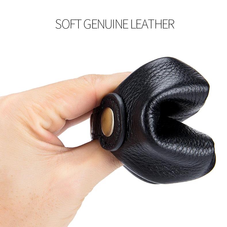 genuine leather mini wallet case, view 9 - MRSLM