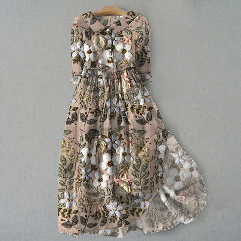 floral 3d print dress - MRSLM