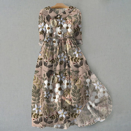 floral 3d print dress - MRSLM