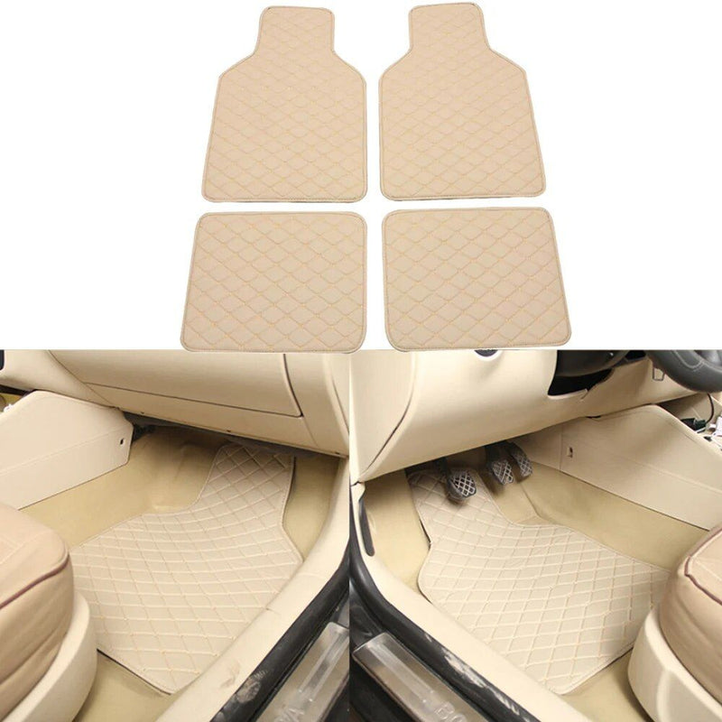 waterproof leather car floor mats, view 10 - MRSLM