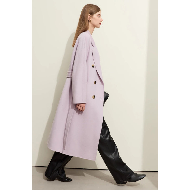 elegant autumn woolen coat for women, view 7 - MRSLM