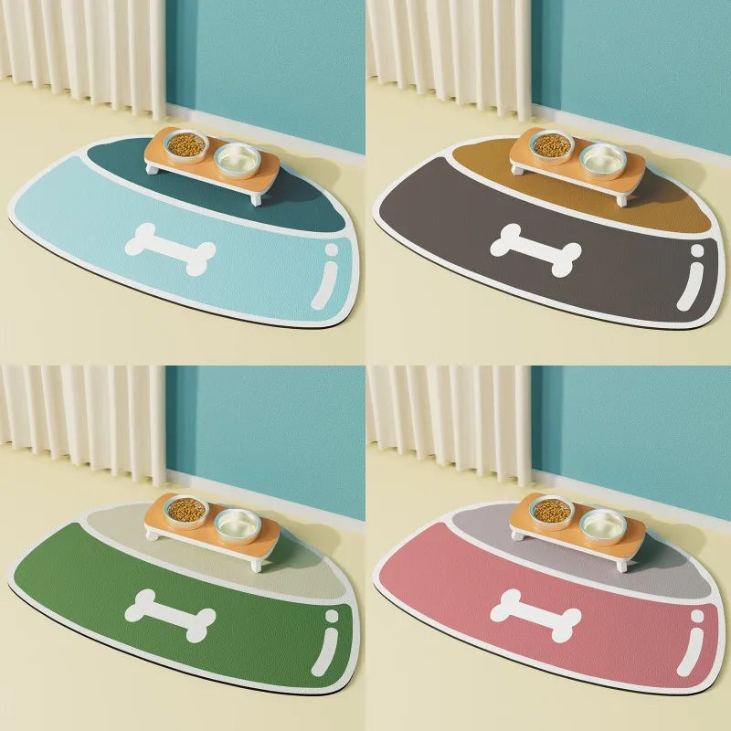 absorbent pet feeding mat, view 10 - MRSLM