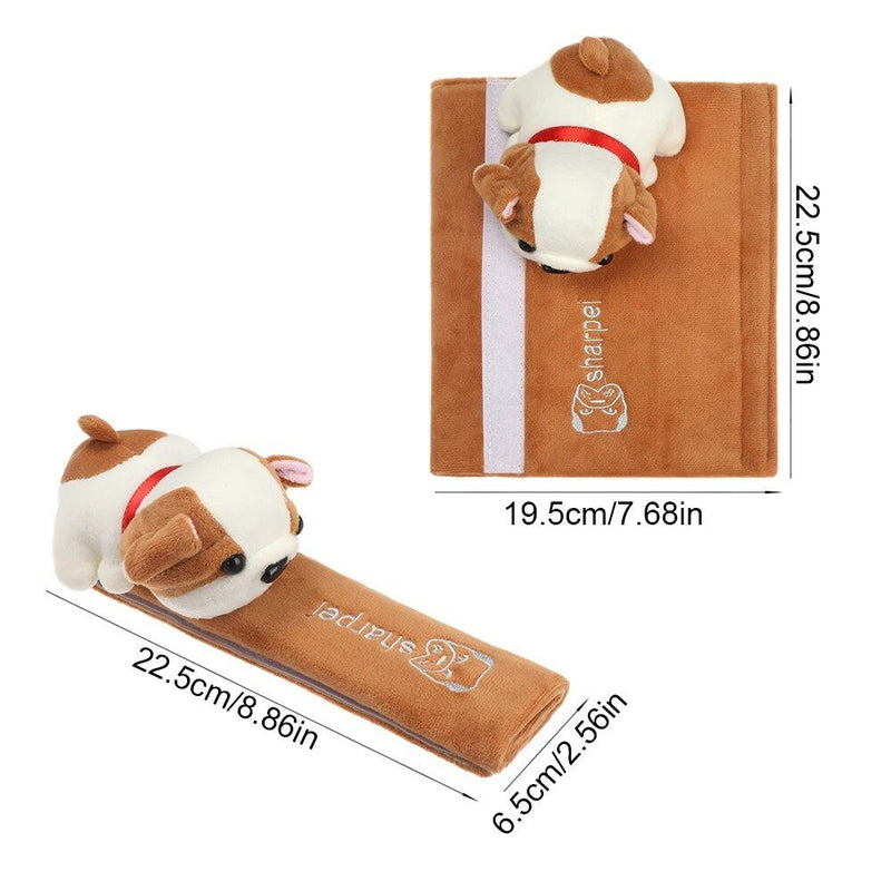 3D cartoon car seat belt shoulder pad, view 8 - MRSLM