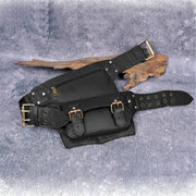 Unisex PU mobile coin purse waist bag, view 2 - MRSLM