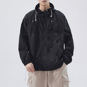 summer nylon coat men loose fit, view 2 - MRSLM