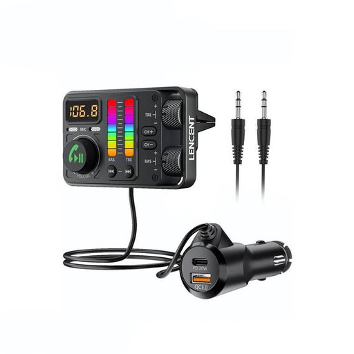 bluetooth 5.3 fm transmitter with pd20w car charger - MRSLM