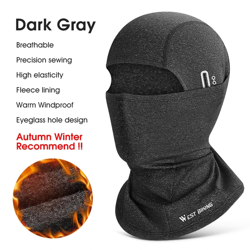 balaclava cycling cap, view 2 - MRSLM