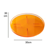 nordic acrylic round tray, view 4 - MRSLM