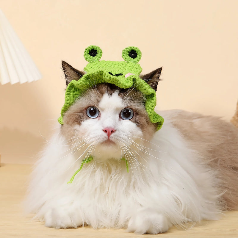 knitted hat for cats, view 6 - MRSLM