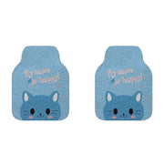 cartoon pattern waterproof car floor mats, view 8 - MRSLM