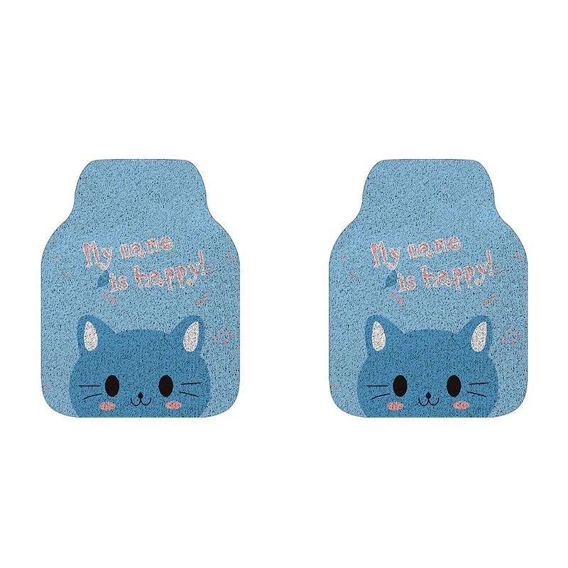 cartoon pattern waterproof car floor mats, view 8 - MRSLM