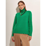 women's turtleneck sweater, view 15 - MRSLM