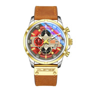 men's luminous multifunction sports watch, view 5 - MRSLM