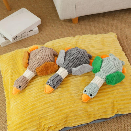 wild-goose squeaky plush dog toy - MRSLM