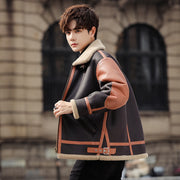 men's fleece-lined casual coat, view 3 - MRSLM