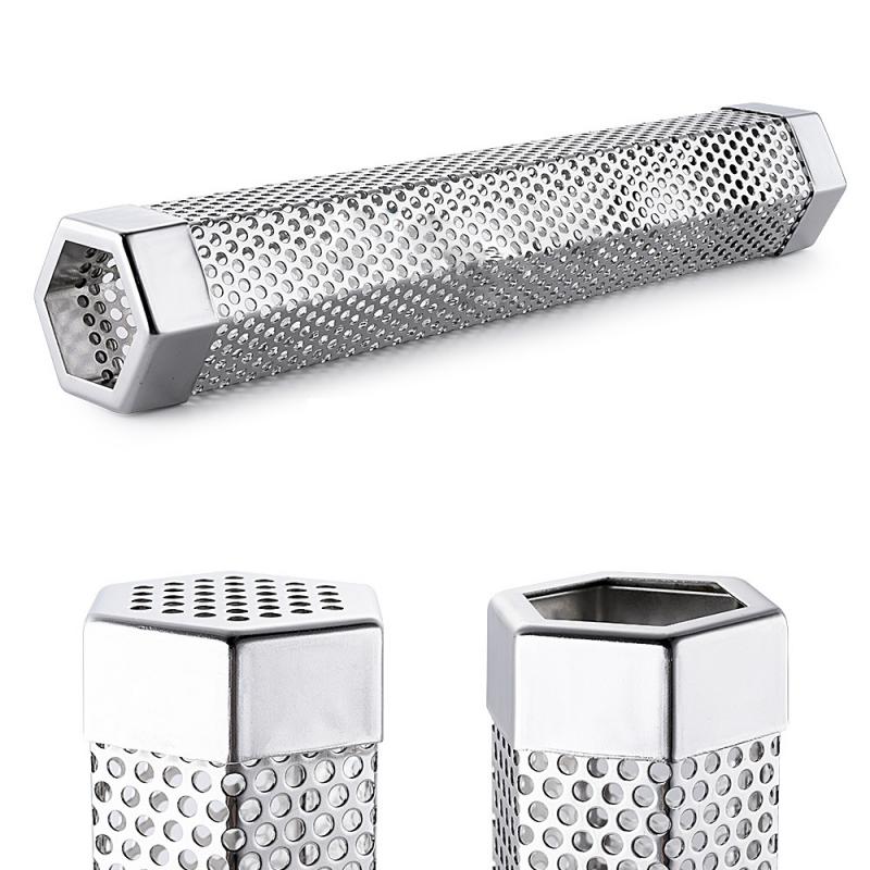 hexagon stainless steel smoker tube, view 11 - MRSLM