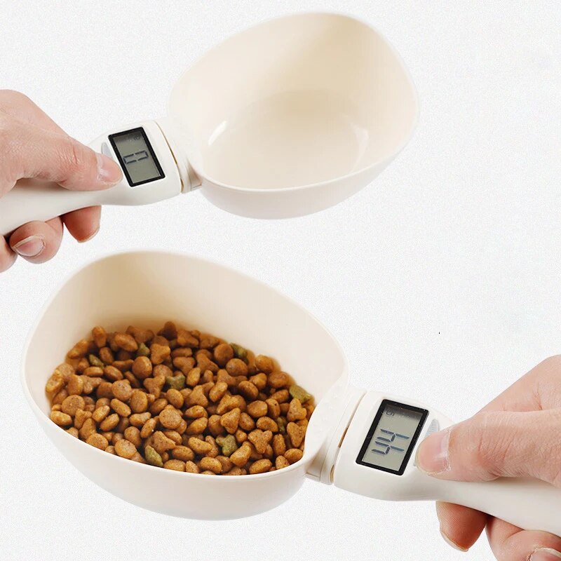 pet food measuring scale spoon, view 4 - MRSLM