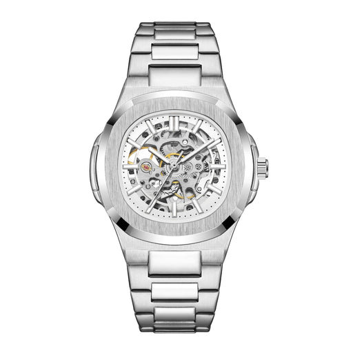 Men's hollow automatic mechanical watch, view 8 - MRSLM