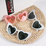 Heart-shaped cat eye sunglasses for women, view 9 - MRSLM
