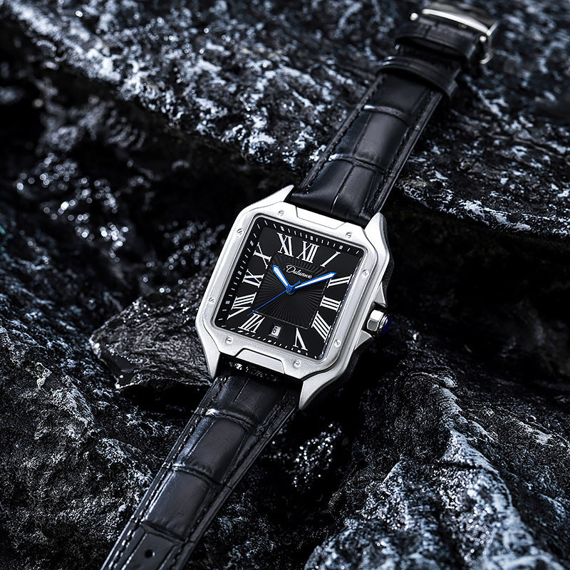 men's automatic calendar watch, view 9 - MRSLM