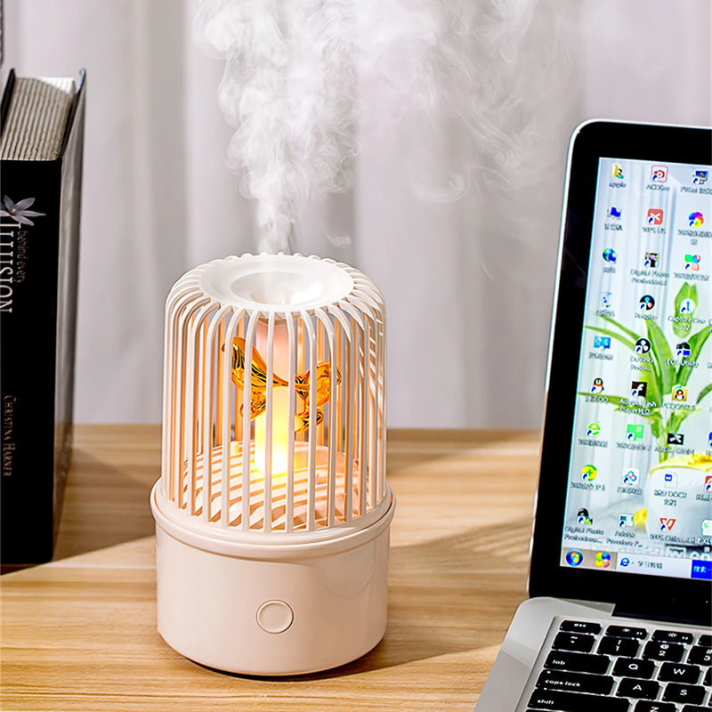 birdcage ultrasonic mist humidifier, view 4 - MRSLM