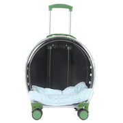 transparent pet trolley backpack, view 2 - MRSLM
