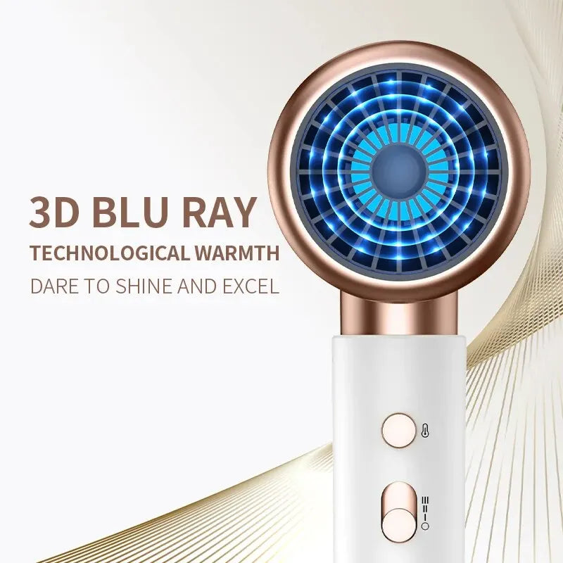 high-speed foldable hair dryer, view 5 - MRSLM