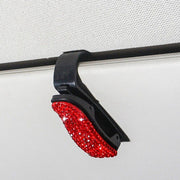 sun visor sunglasses clip holder, view 5 - MRSLM