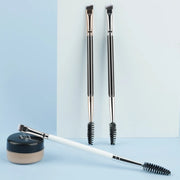 dual-ended eyebrow brush and eyelash comb - MRSLM