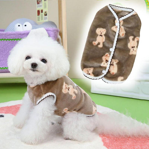 luxury fleece dog vest - MRSLM