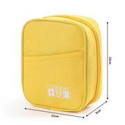 waterproof data cable organizer bag, view 5 - MRSLM