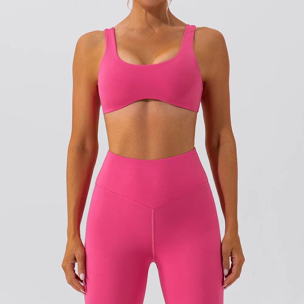 Women's Seamless Yoga Sports Bra