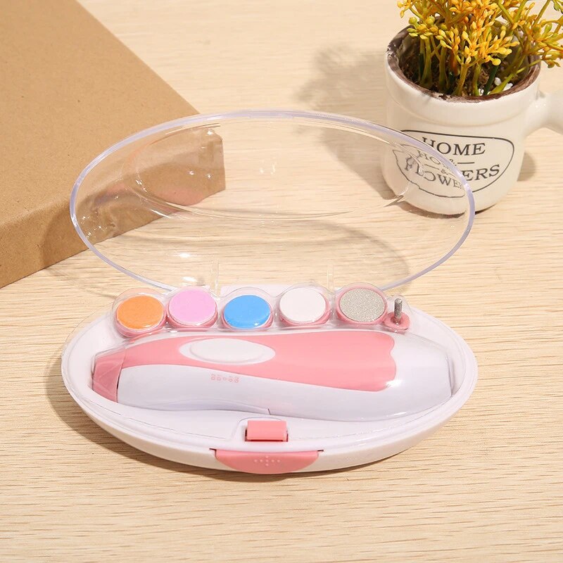 Electric baby nail trimmer, view 3 - MRSLM