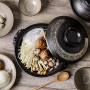ceramic clay pot casserole for stews, view 7 - MRSLM