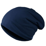 Men's solid color cotton beanie, view 9 - MRSLM