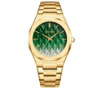 embossed dial men's watch, view 10 - MRSLM