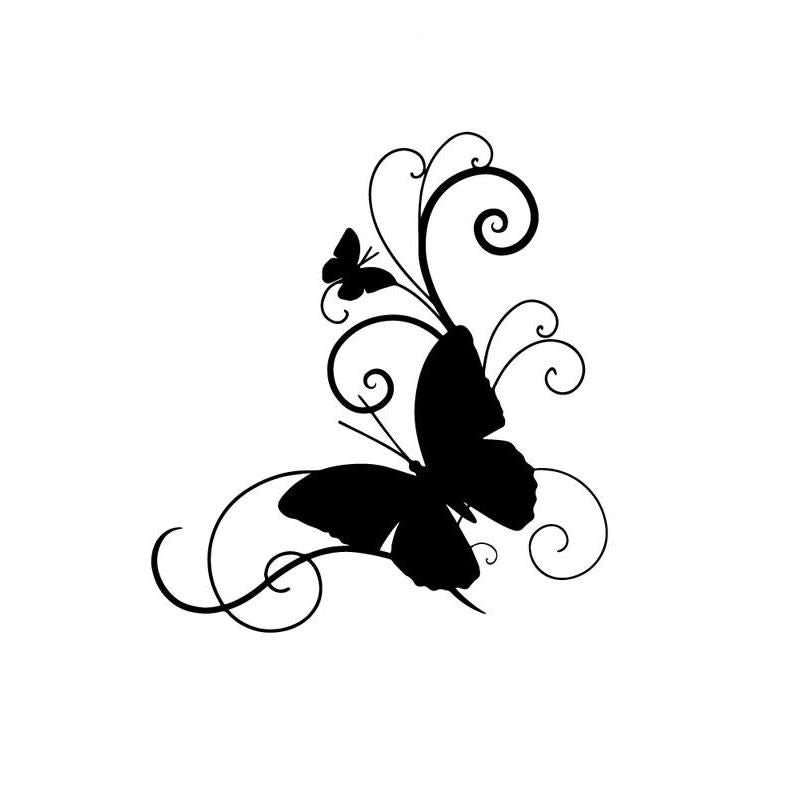3d butterfly vinyl car sticker - MRSLM
