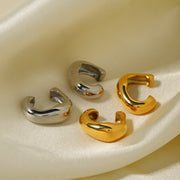 18k gold plated irregular ear clip, view 6 - MRSLM