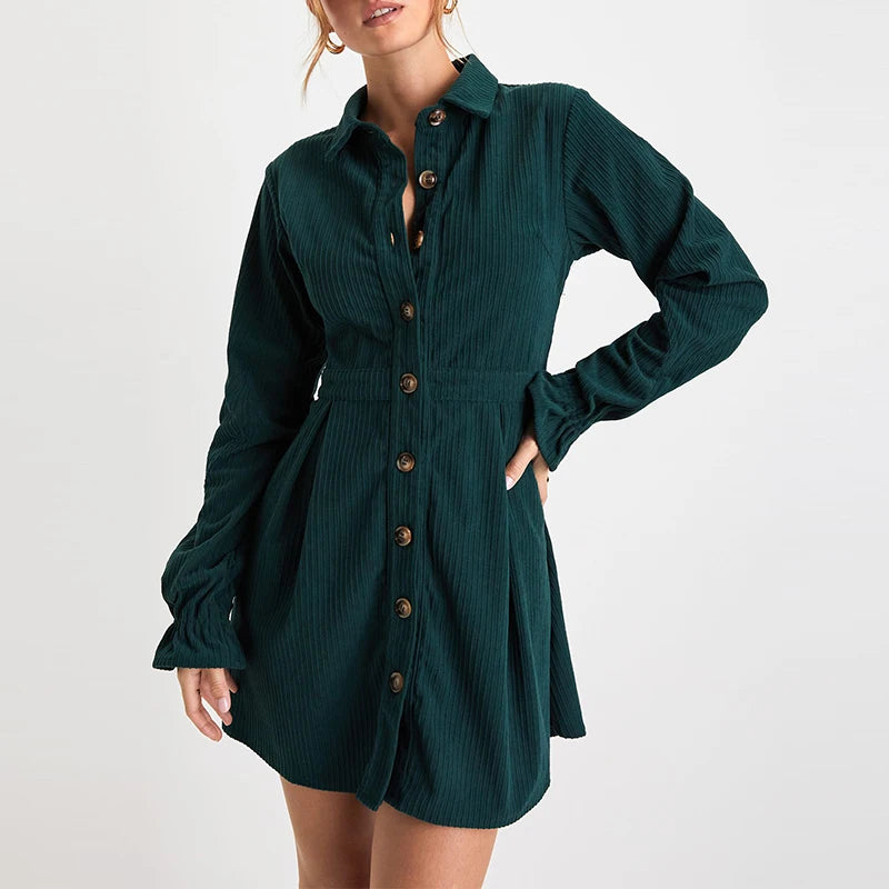 Corduroy mini dress - MRSLM