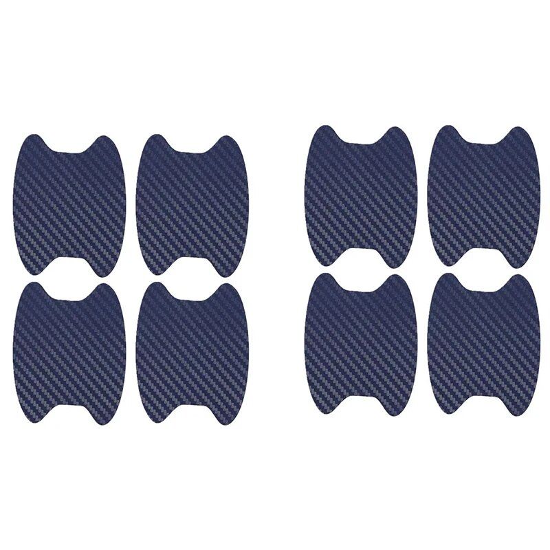 carbon fiber car door protective stickers, view 5 - MRSLM