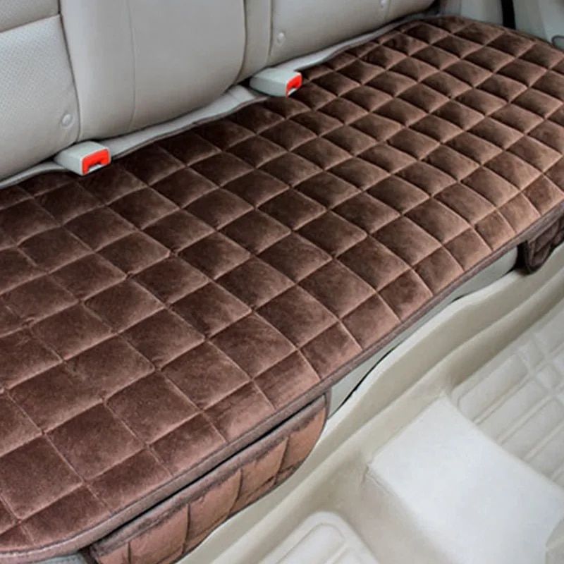 universal plush car seat cover, view 3 - MRSLM