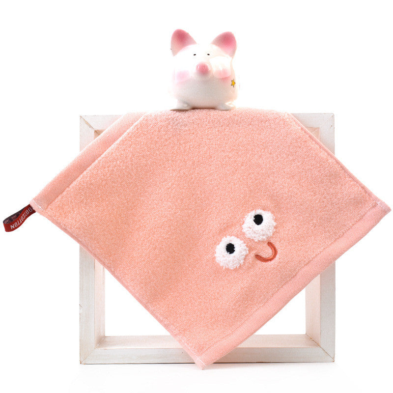 cartoon panda jacquard cotton baby face towel, view 5 - MRSLM